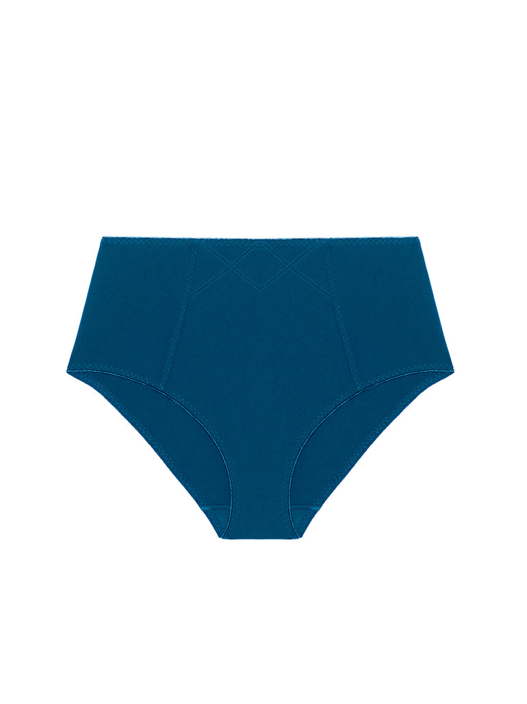 Artifice Retro Brief Panty Poseidon Blue Simone Perele