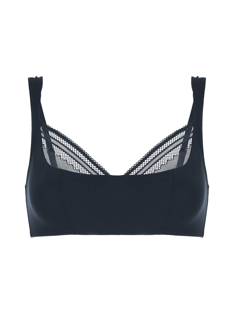 Simone Perele 1C5 Olympe Soft Cup Triangle Bra BLACK buy for the
