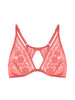 Heloise Underwire Triangle Bra Texas Pink Simone Perele