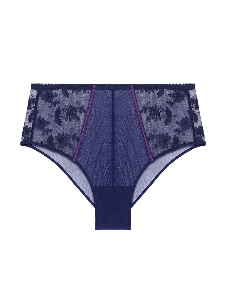 Adele Retro Brief Panty Midnight Simone Perele