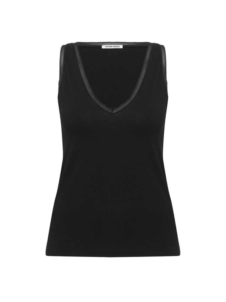 Simone Perele Aurore Sleeveless Tank Black