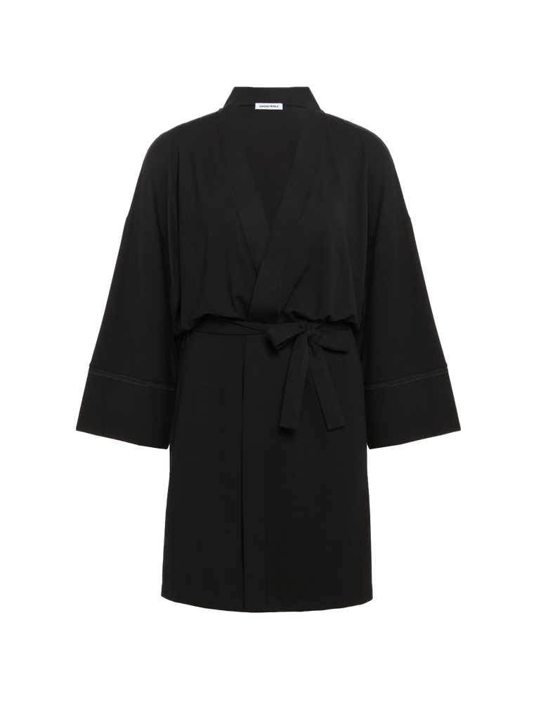 Simone Perele Aurore Kimono Black