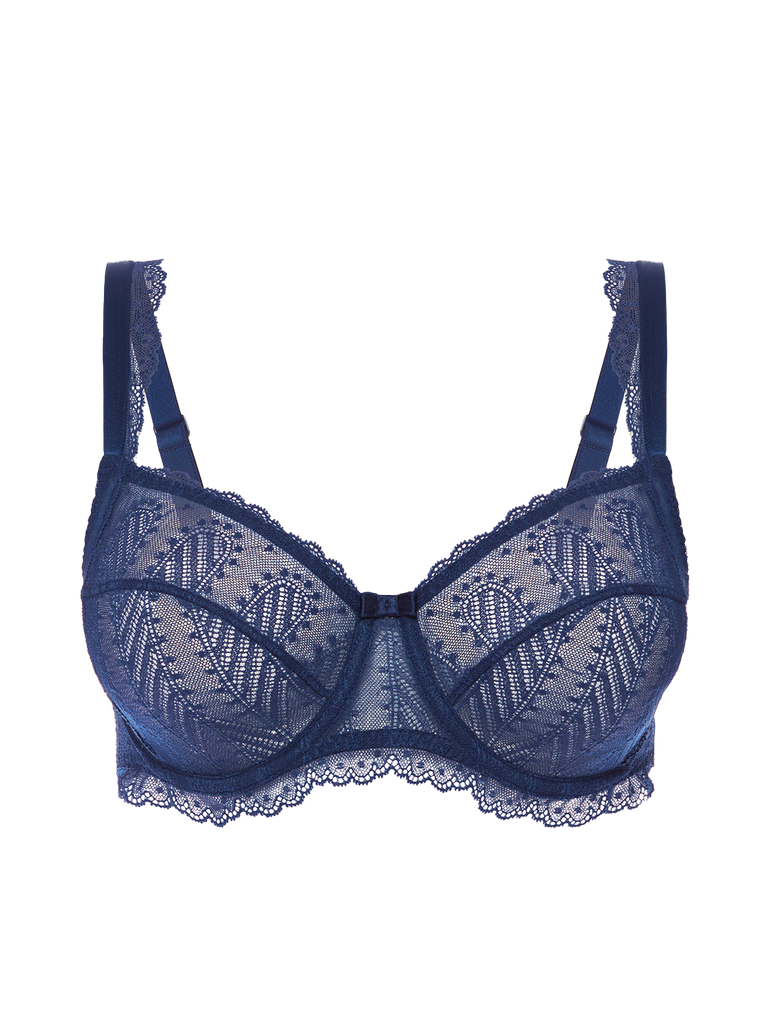 Canopée Full Cup Bra Midnight Blue Simone Perele