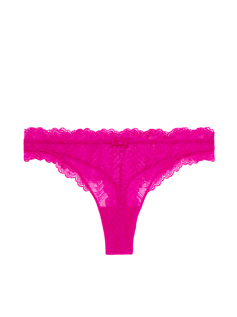 Canopée Tanga Panty Hibiscus Pink Simone Perele