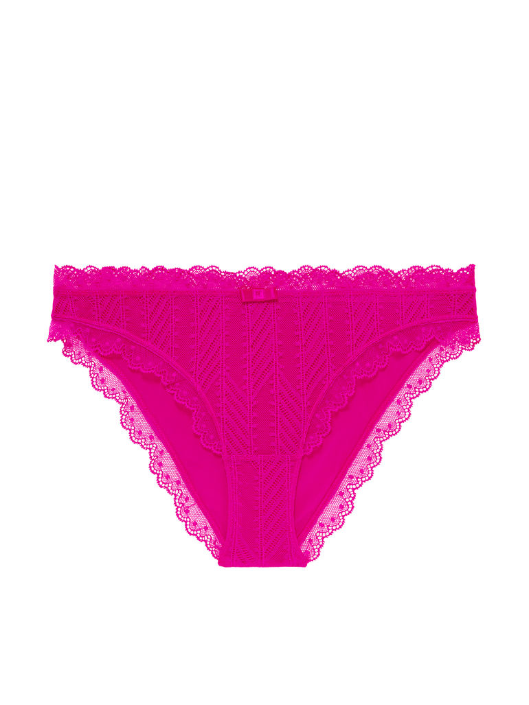 Canopée Bikini Panty Hibiscus Pink Simone Perele