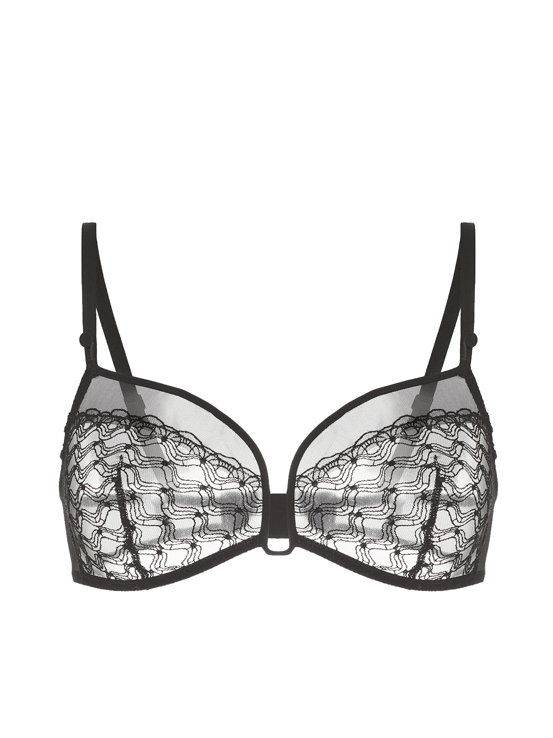 black rose bralette