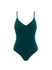 Paloma Wireless Padded One-Piece - Emerald