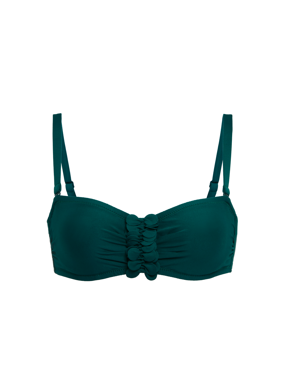 Paloma Underwire Bandeau - Emerald