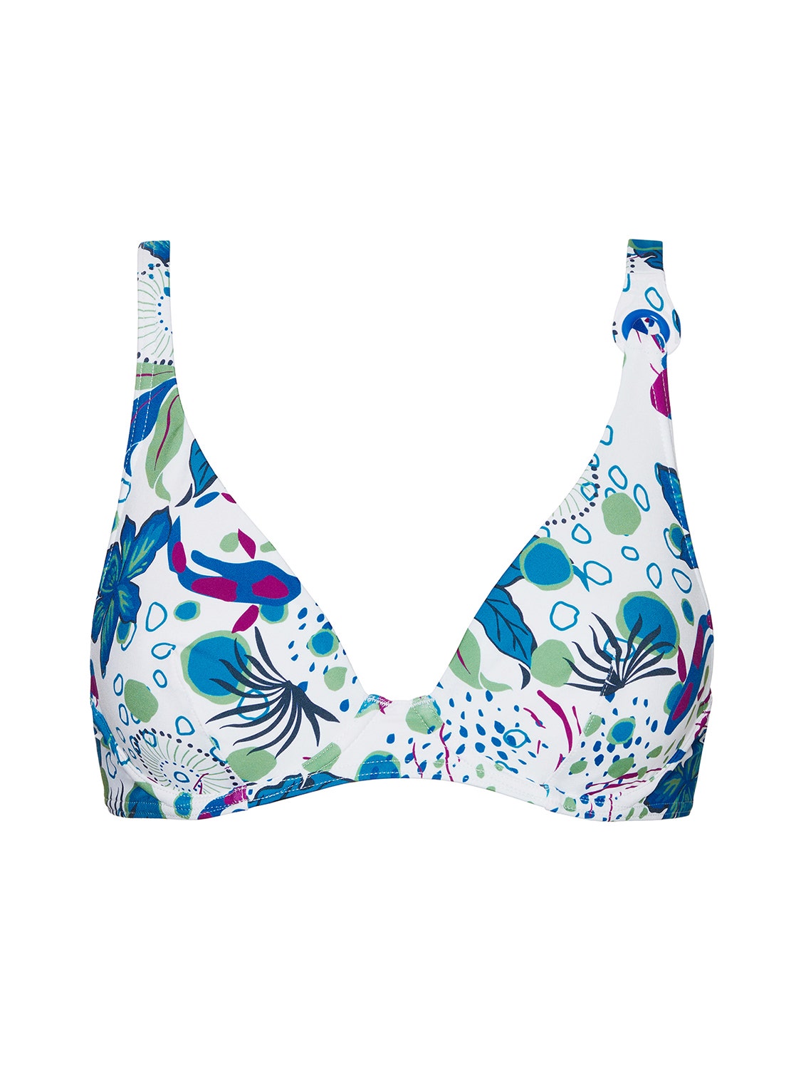 Simone Pérèle | Neroli Underwire Plunge - White Littoral