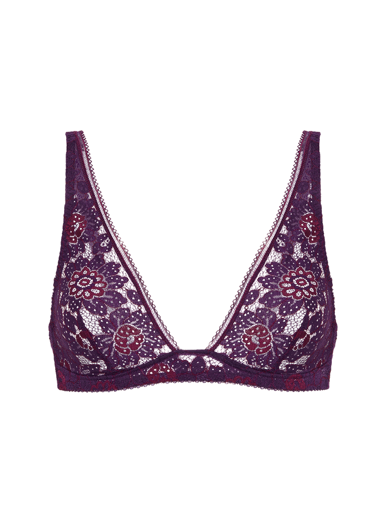 Festive Bralette Euphoria Purple Simone Perele