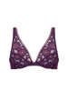 Festive Underwire Triangle Bra Eurphoria Purple Simone Perele