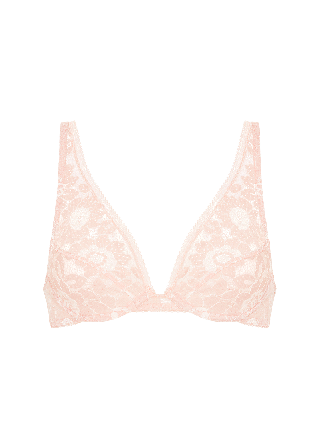 Festive Underwire Triangle Bra Ballet Pink Simone Perele