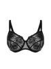 Intrigue Full Cup Bra Black Simone Perele