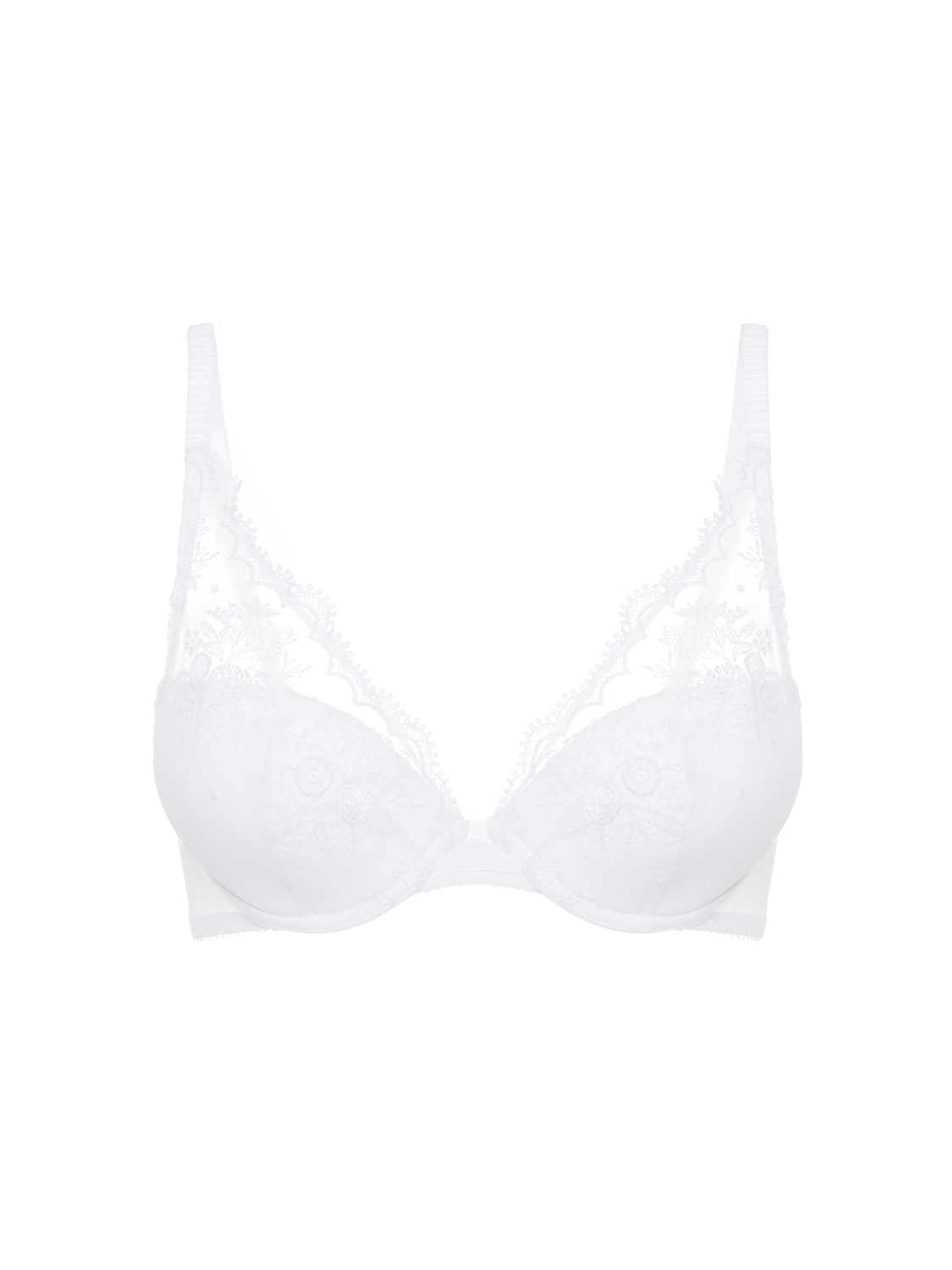 Intrigue Triangle Contour - White