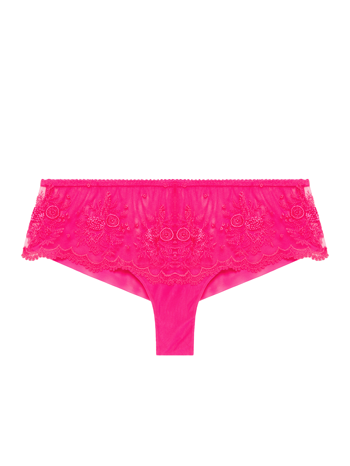 Intrigue Boyshort Panty Disco Pink Simone Perele