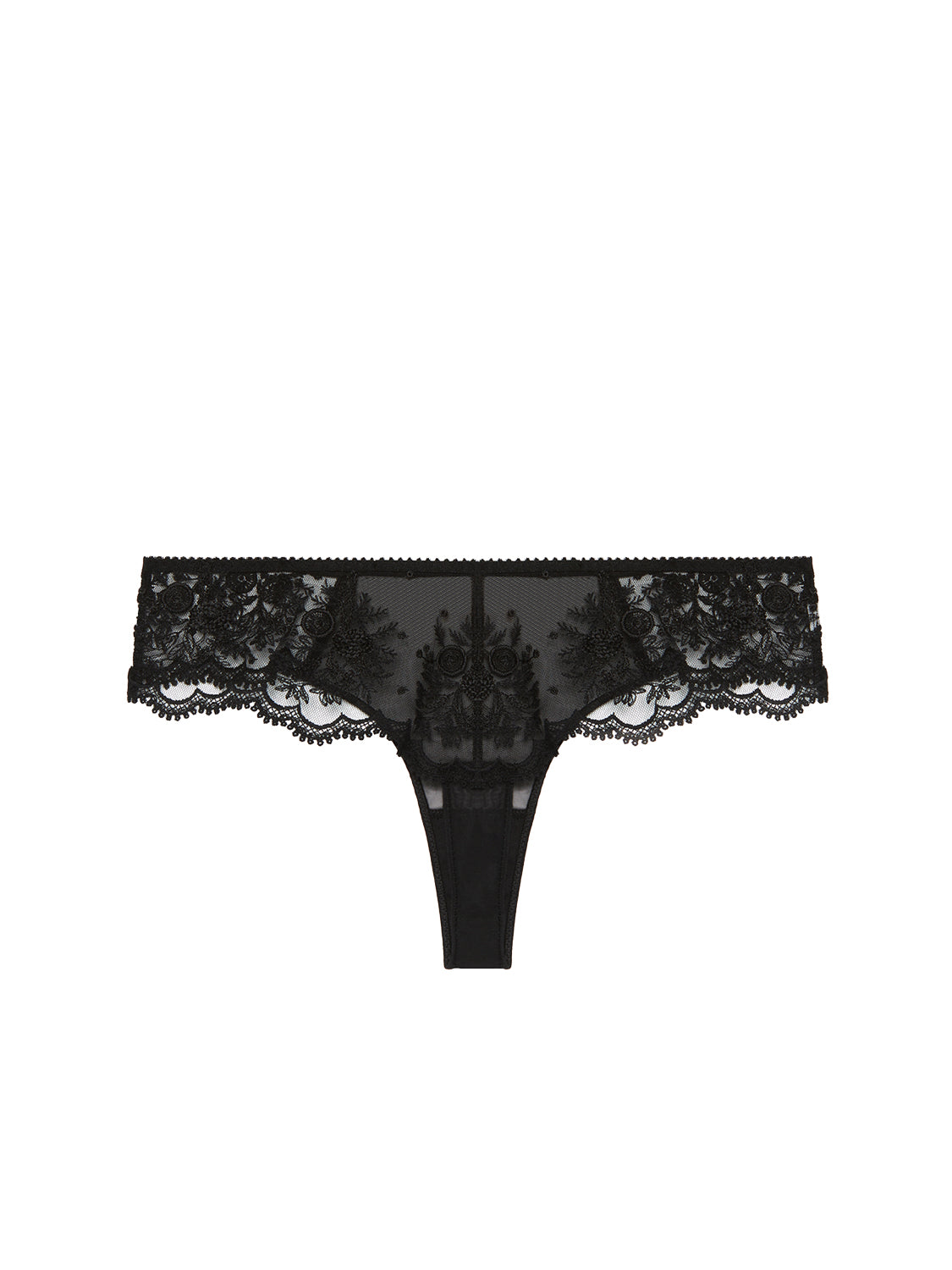 Intrigue Tanga - Black – Simone Pérèle