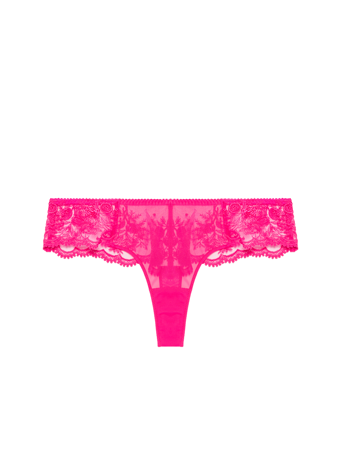 Intrigue Tanga Panty Disco Pink Simone Perele