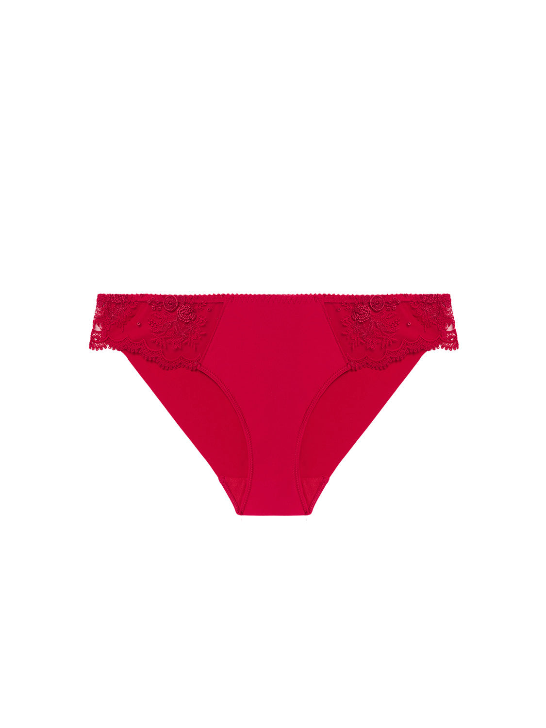 Intrigue Bikini Panty Opera Red - Simone Perele