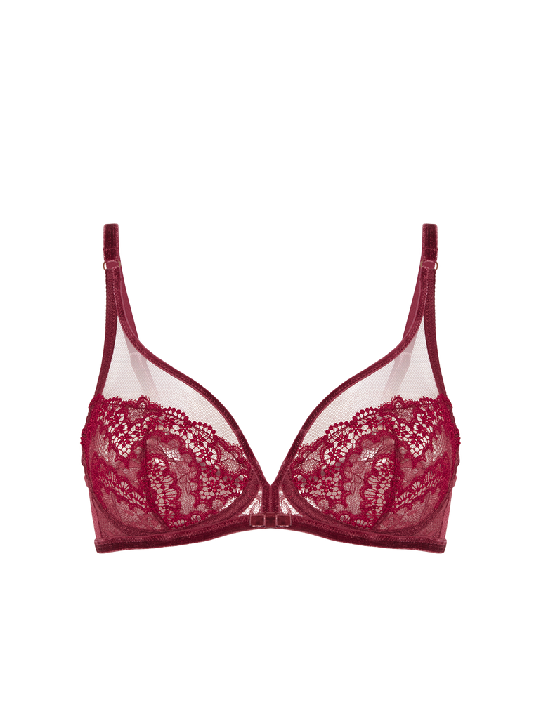 Scenario Full Coverage Plunge Spinel Red Simone Perele