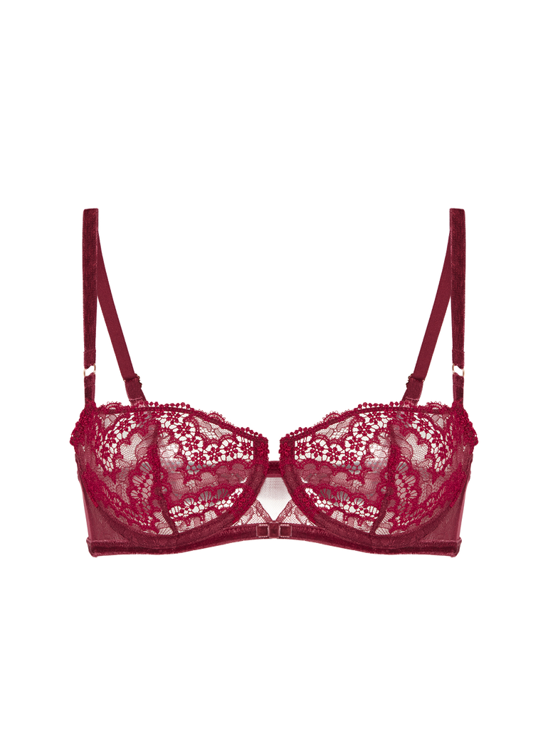 Scenario Sheer Demi Spinel Red Simone Perele