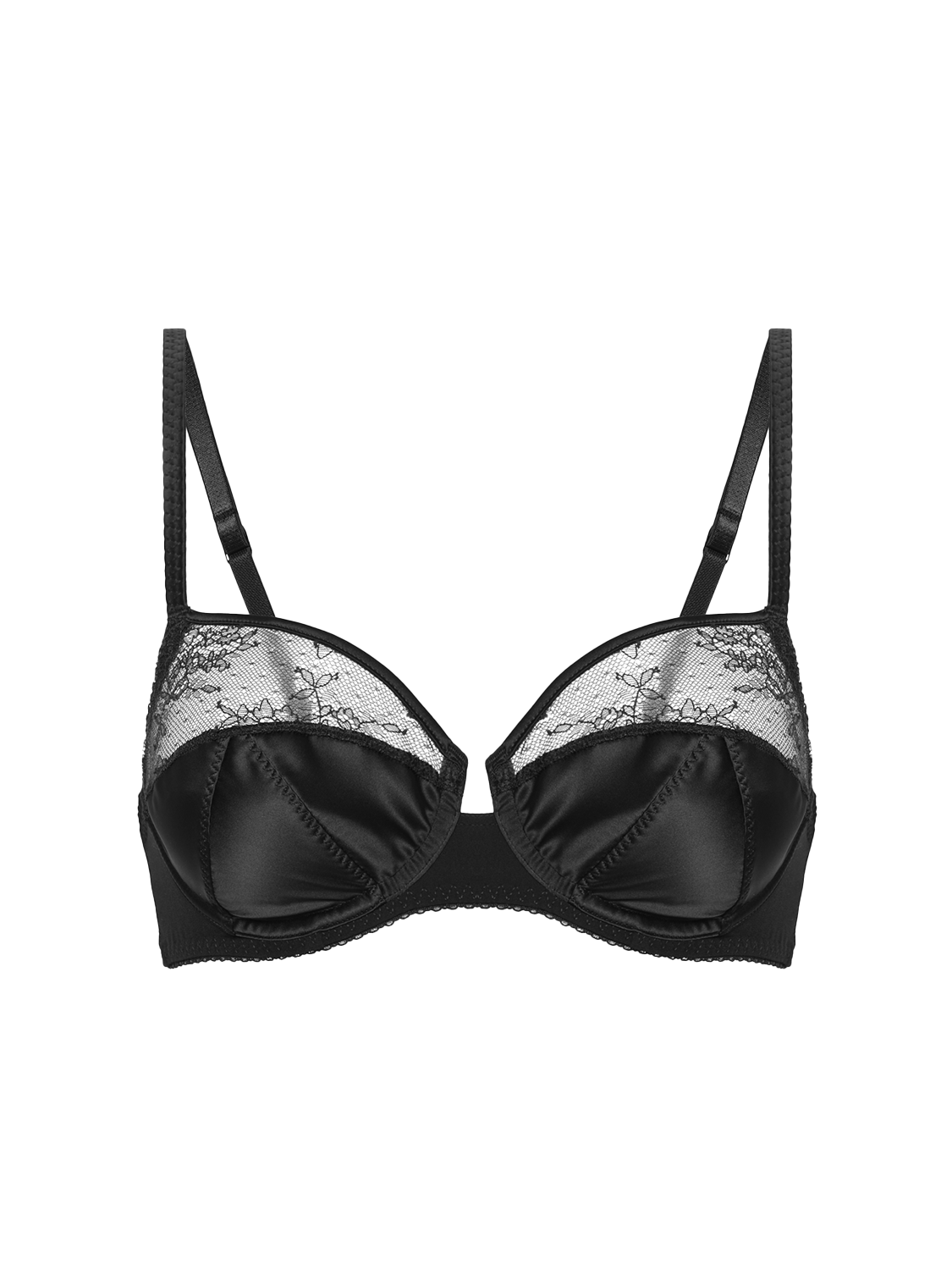 Eve Underwire Bra Black Simone Perele