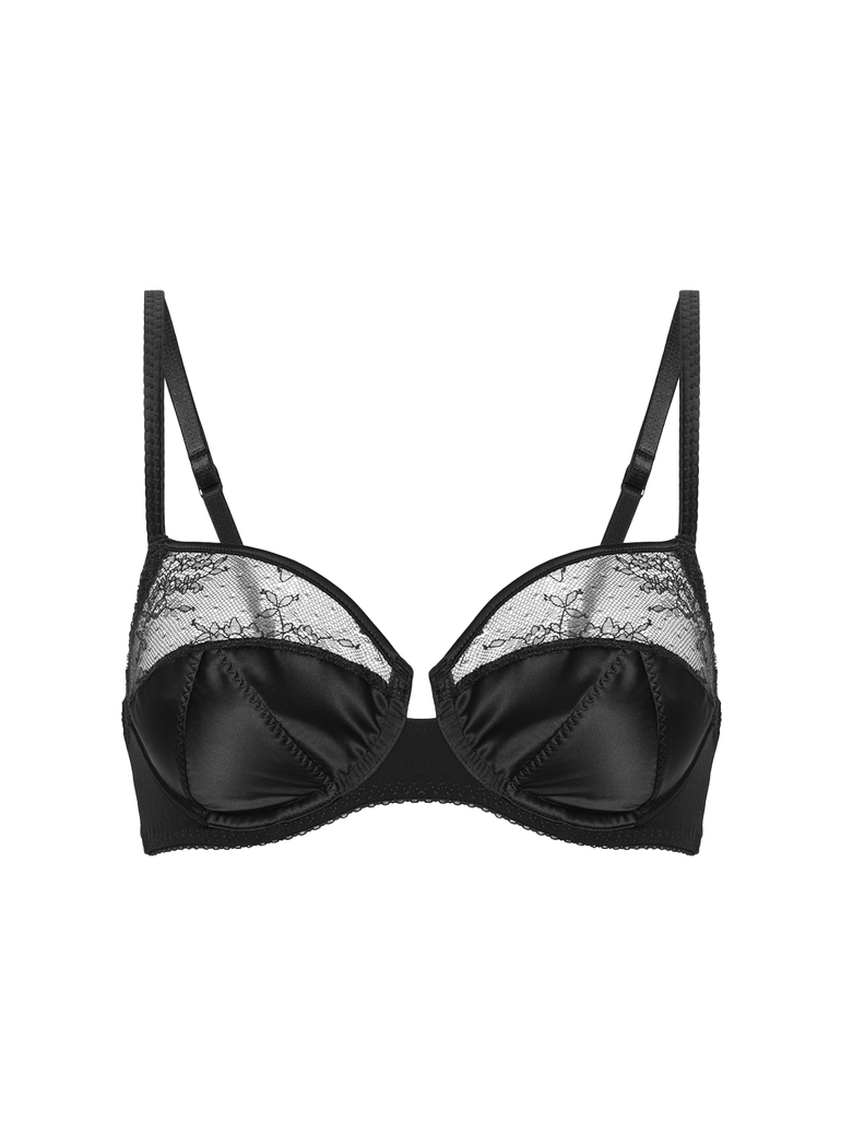 Eve Underwire Bra Black Simone Perele