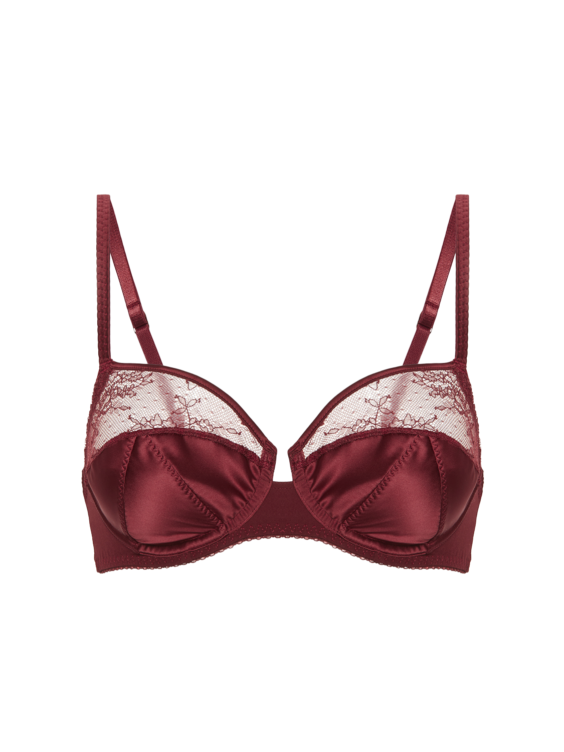 Eve Underwire Bra Dark Red Simone Perele