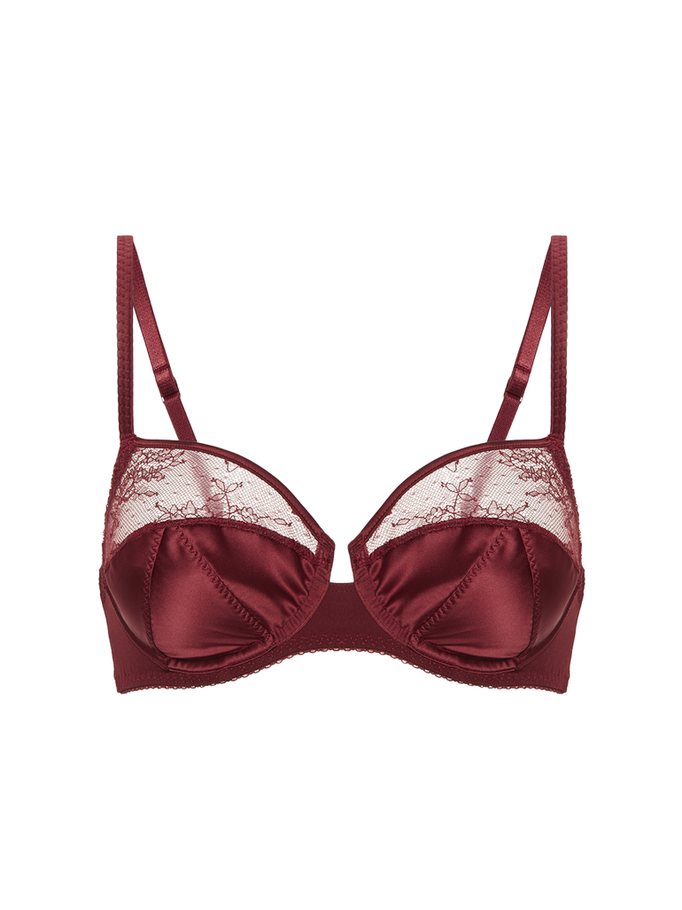 Eve Underwire Bra Dark Red Simone Perele