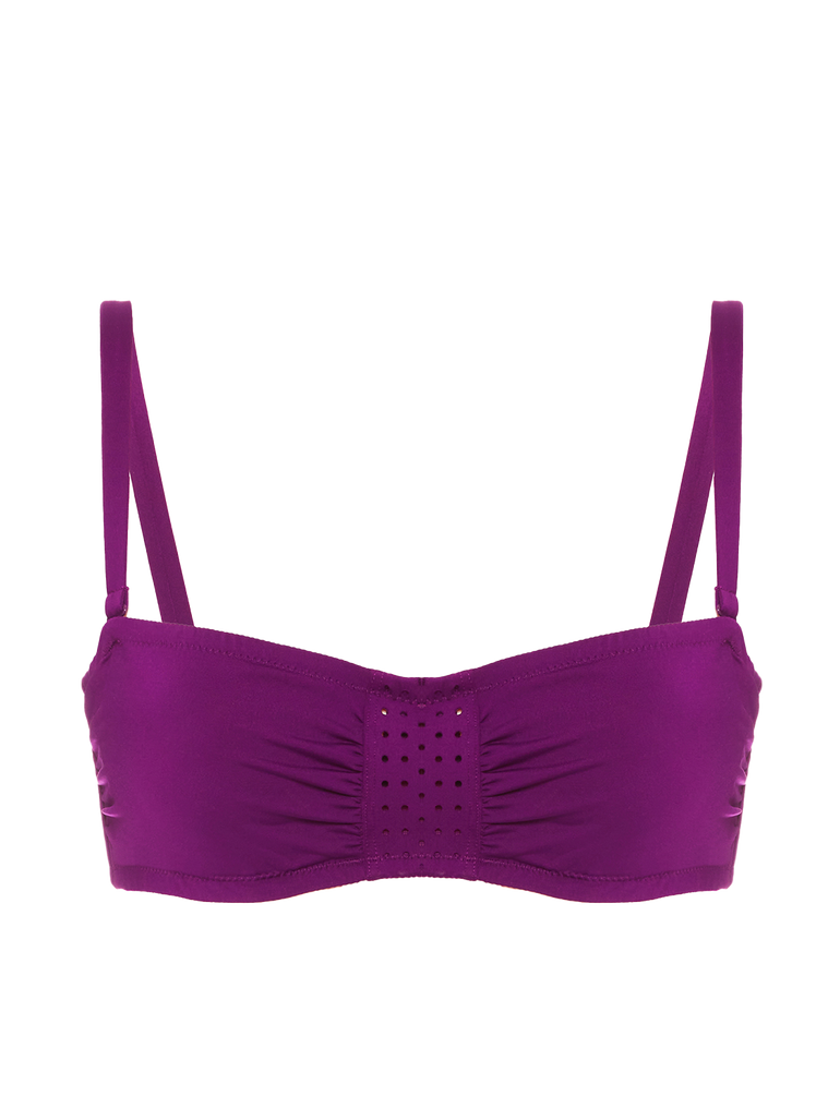 Hoya Underwire Bandeau Swim Blackberry Simone Perele