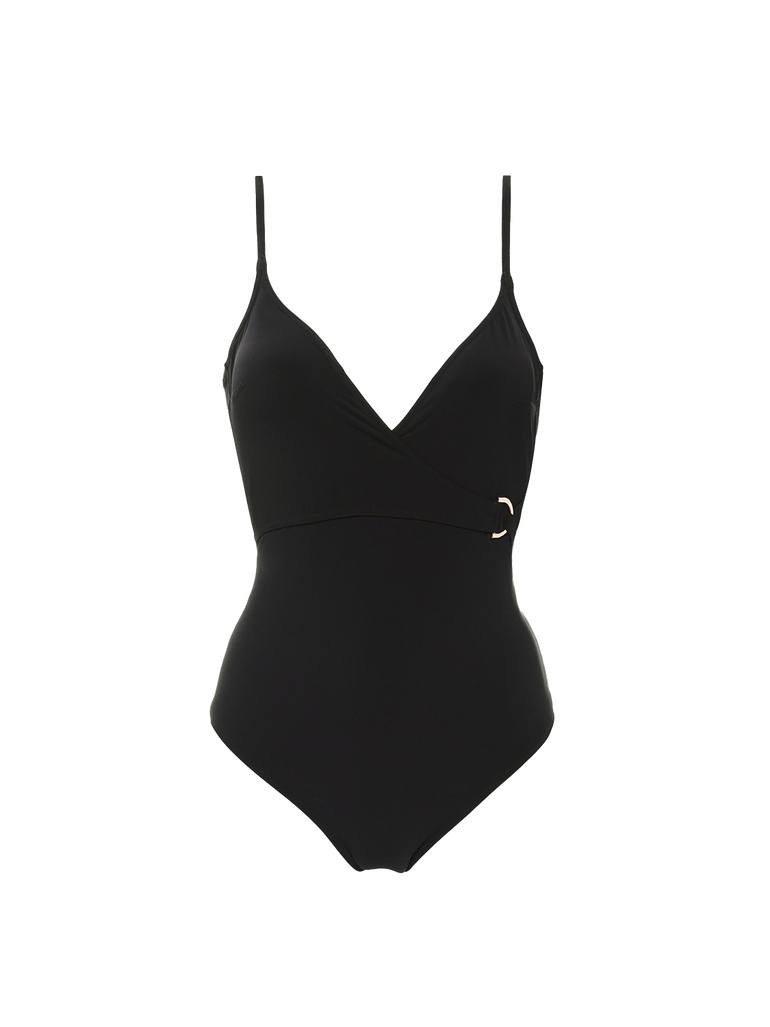 Palmeraie Wireless Padded One Piece Swim Black Simone Perele