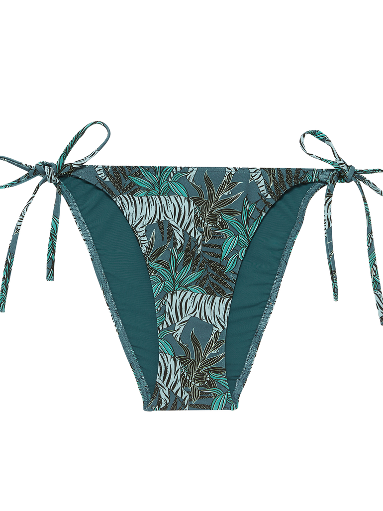 Agathe Brazilian Bikini Swim Jungle Night Print Simone Perele