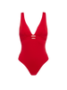 Magnetic Wireless Padded One-Piece - Scarlet