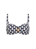 Magnetic Underwire Bandeau - Sailing Print