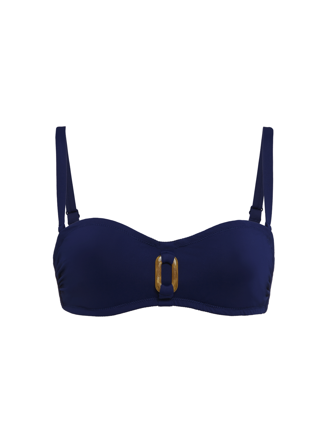 Magnetic Underwire Bandeau - Navy