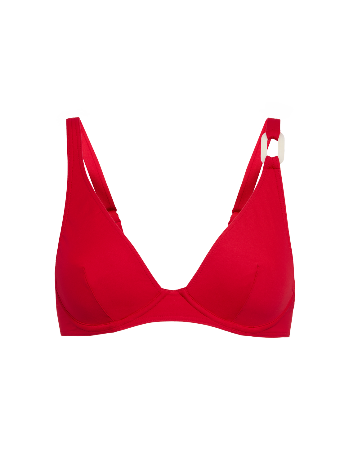 Magnetic Underwire Triangle - Scarlet