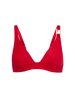 Magnetic Underwire Triangle - Scarlet