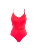 Perle Wireless Padded One-Piece - Flamingo