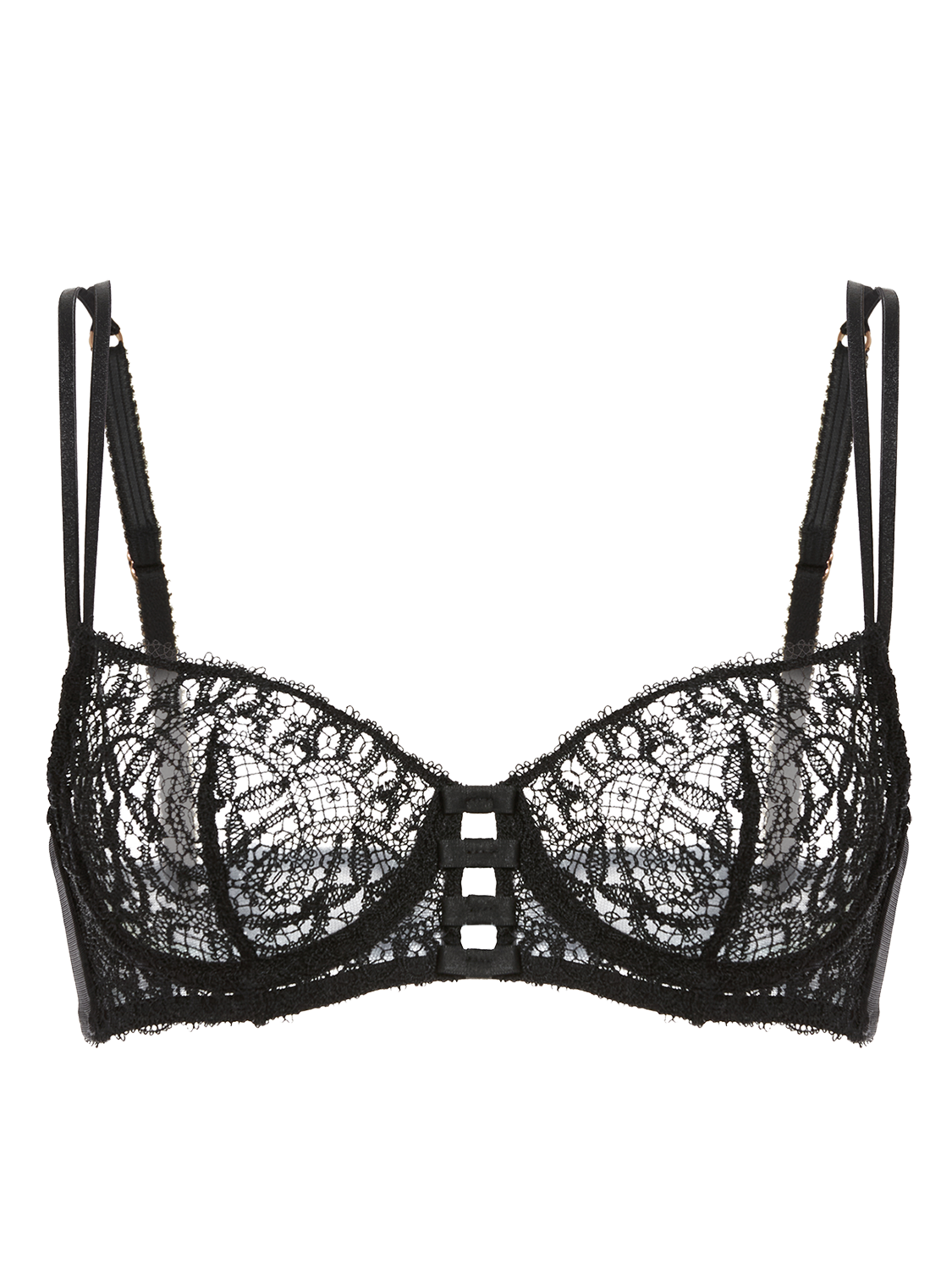 Symphonie Sheer Demi Black Simone Perele