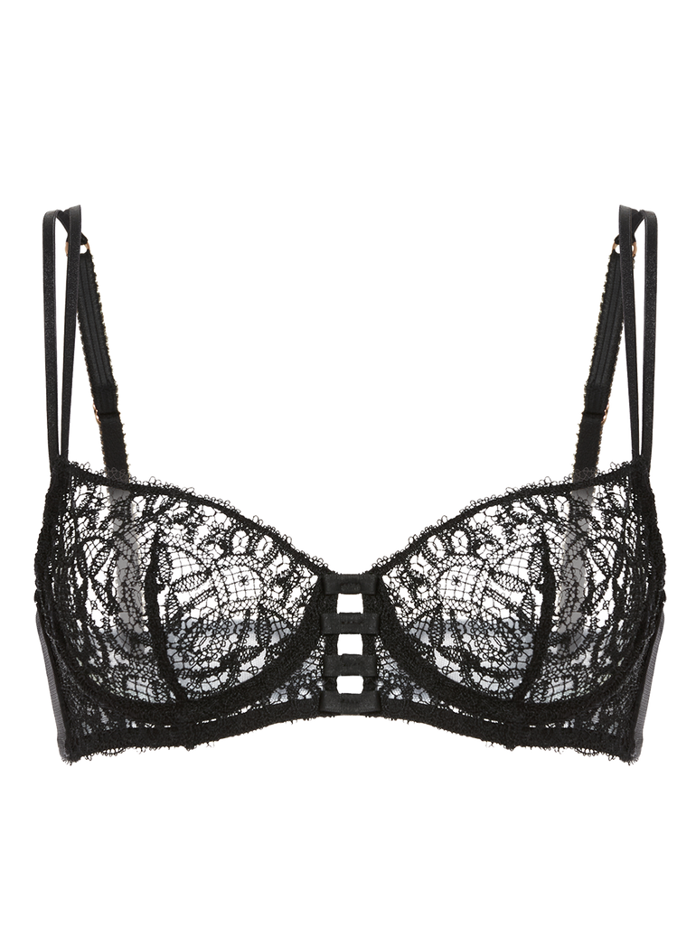 Symphonie Sheer Demi Black Simone Perele