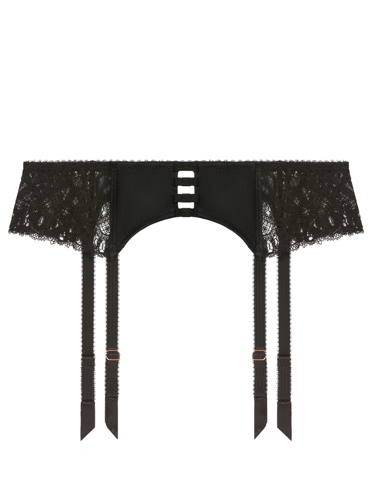 Symphonie Suspender Belt - Black Simone Prle Symphonie Suspender Belt - Black Simone Prle