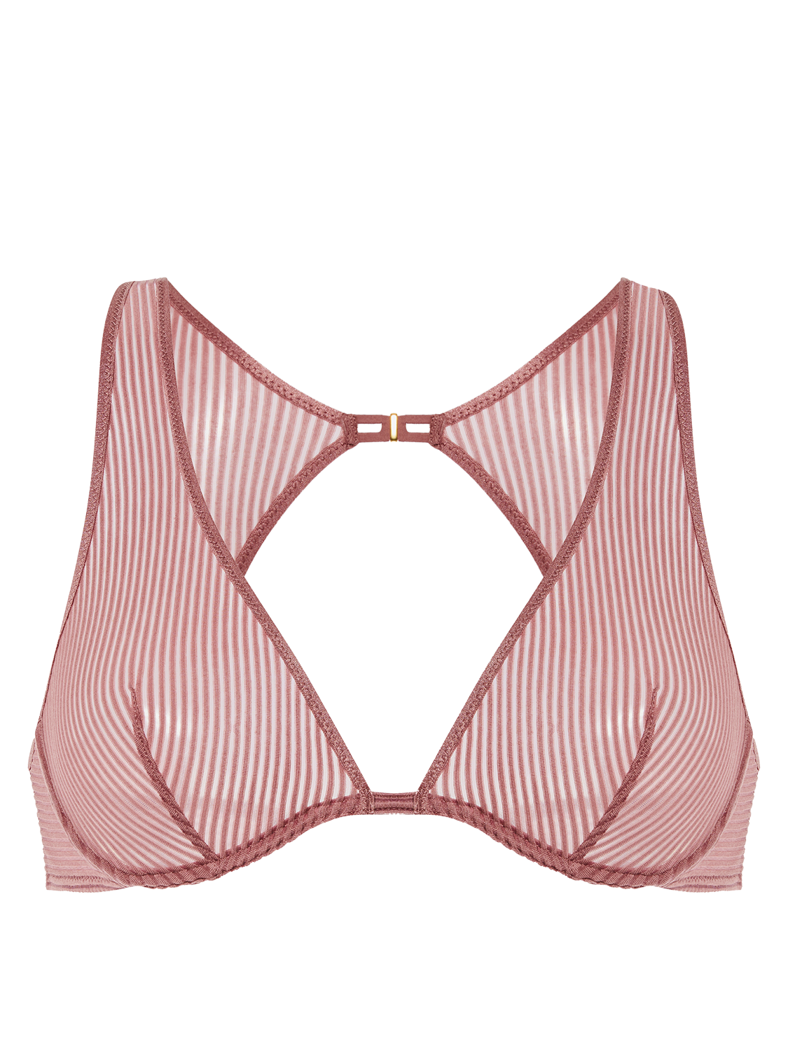 Angele Underwire Triangle Mulberry - Simone Perele