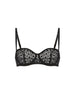 Apolline Sheer Demi- Black