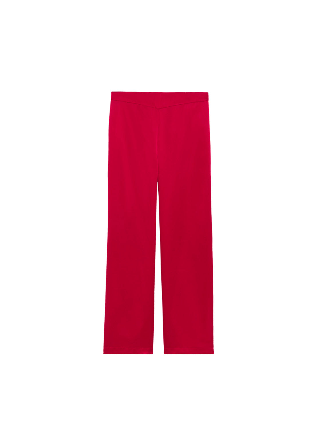 Love Me Silk Pant - Opera Red