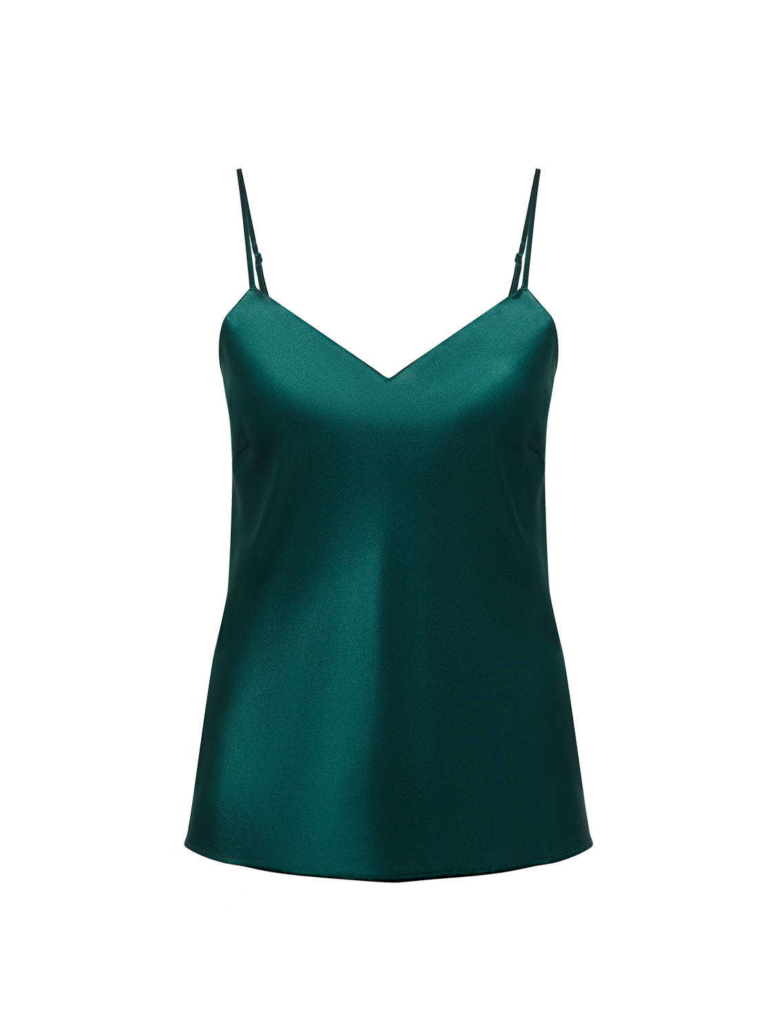 Love Me Silk Top - Emerald
