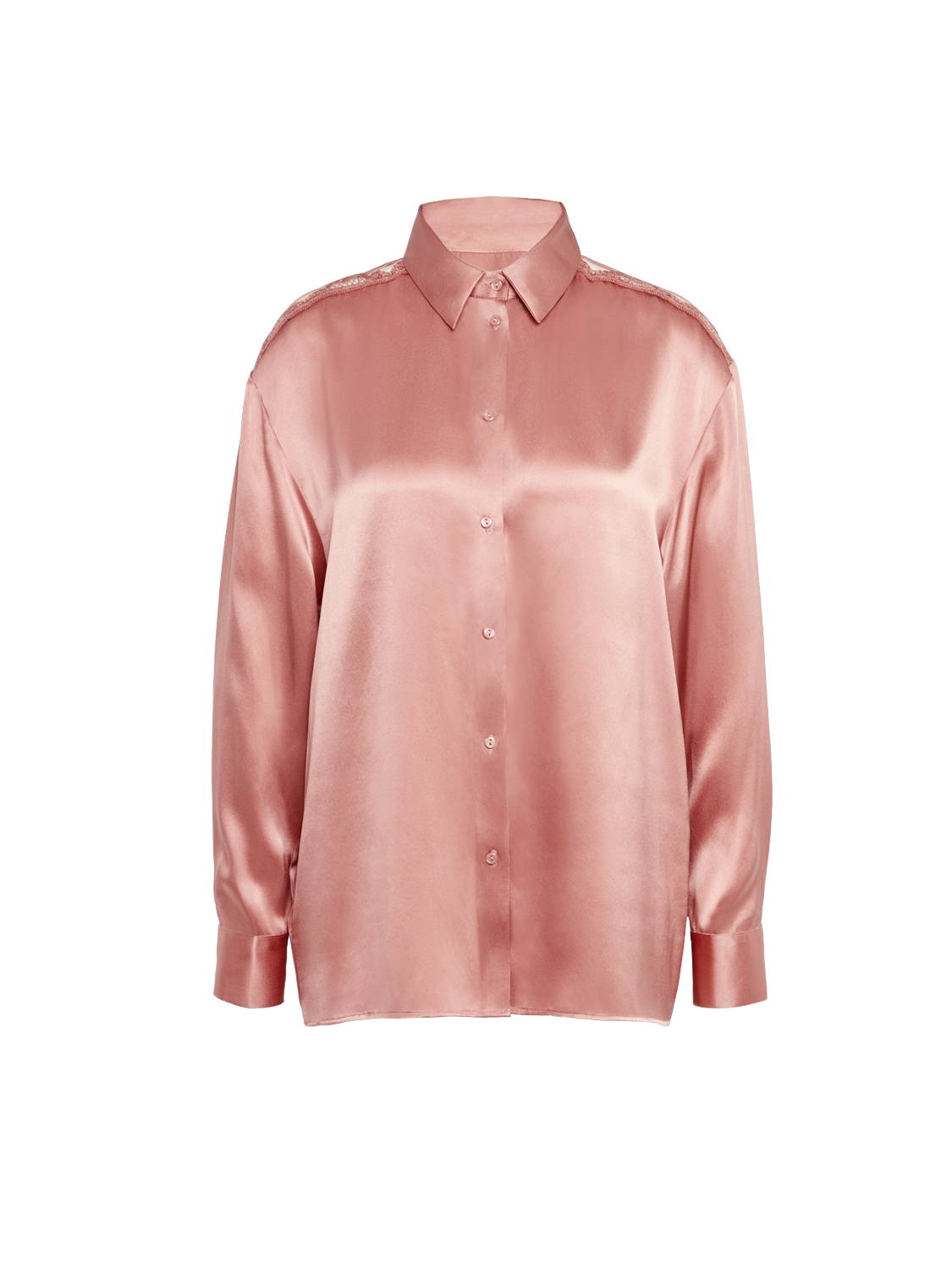 Love Me Long Sleeve Shirt - Smokey Pink