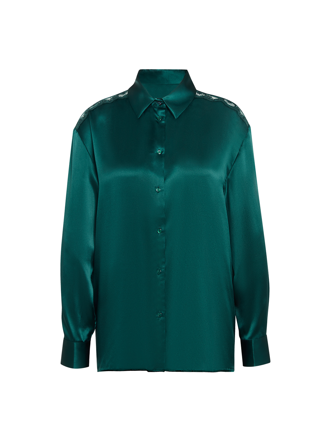 Love Me Long Sleeve Shirt - Emerald