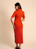 Garance Dress - Orange Pomegranate