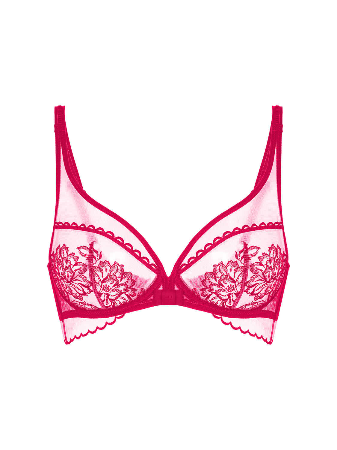 Romance Full Coverage Plunge - Cranberry – Simone Pérèle
