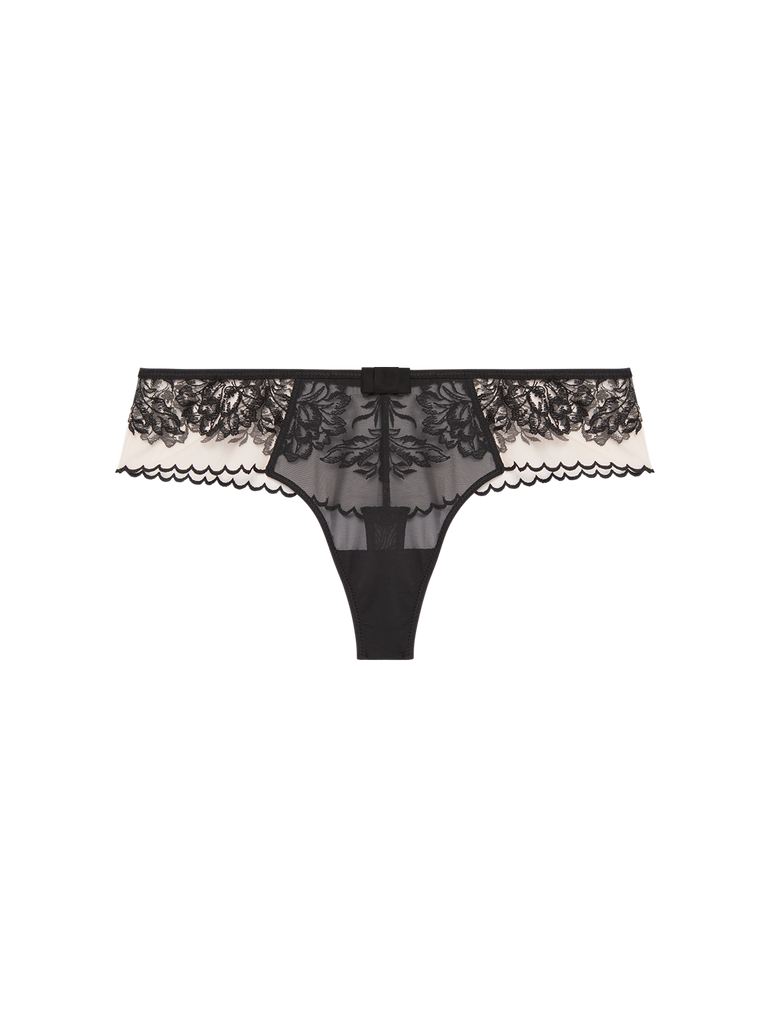Romance Tanga Panty Black Simone Perele