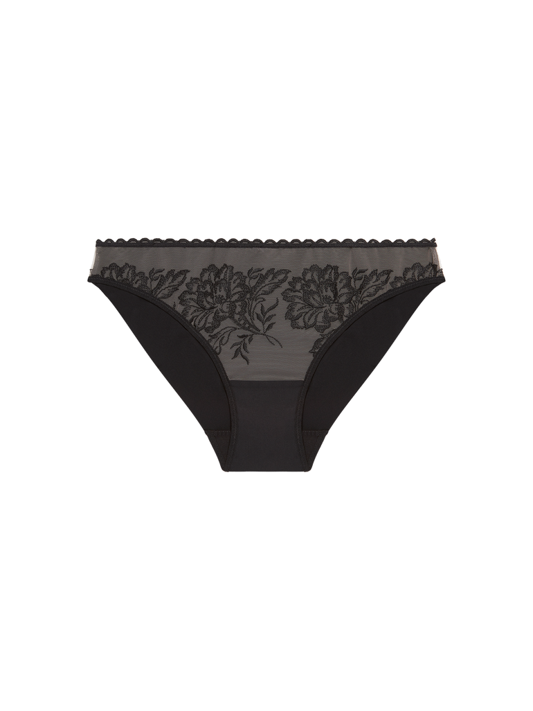 Romance Bikini Panty Black Simone Perele